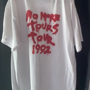 Rick Owens / “ no more tours T-shirt”